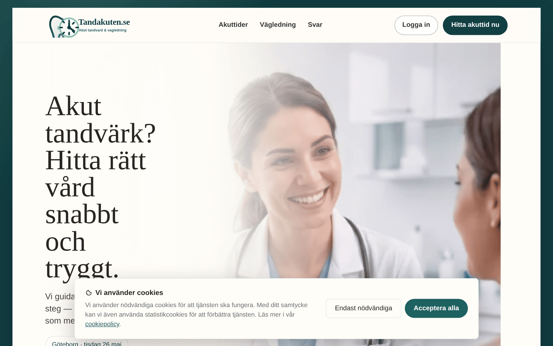 tandakutnu.se startsida